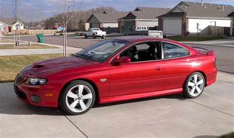 2006 Spice Red Metallic Pontiac Gto