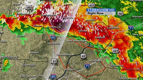 New Severe Thunderstorm Warnings Issued Wdrb Weather Blog