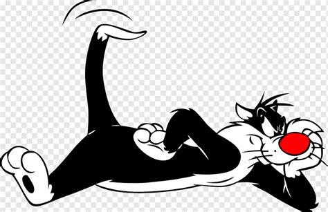 Sylvester Jr Tweety Looney Tunes Sylvester Cat White Mammal Cat