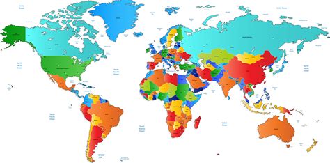 World Map Transparent Background Map Of Australia And New Zealand