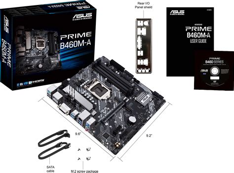 Asus Prime B460 Plus Lga1200 B460 Chipset Matx Motherboard Novatech