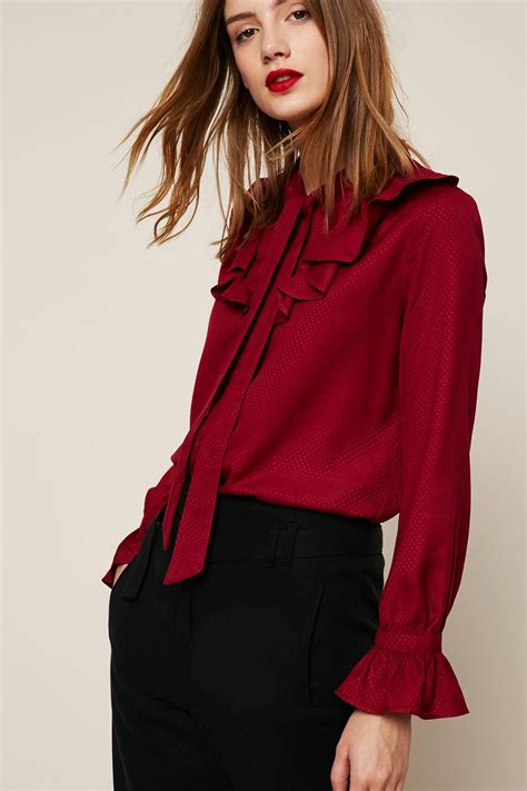 Lyst Only Blouses In Red