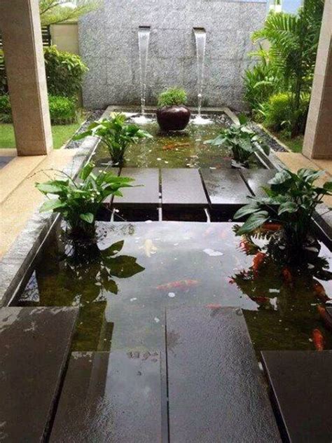 Indoor Outdoor Koi Pond Design