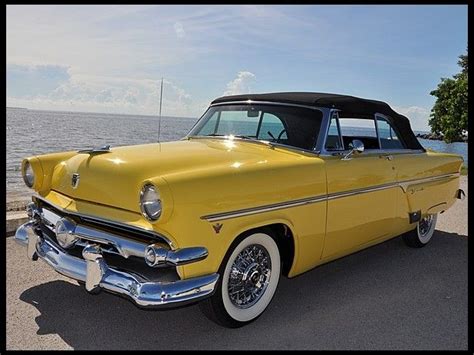 1954 Ford Crestline Sunliner Convertible Ford Convertible Old