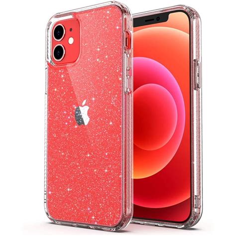 Case For Iphone 12 Iphone 12 Pro Cases Ulak Clear Sparkle Protective
