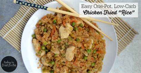 For the carb content of rice both brown and white (short grain, medium grain, long grain), see the page links, further down this page, listed under related questions. Easy One-Pot, Low-Carb Chicken Fried Rice {Paleo, THM:S}