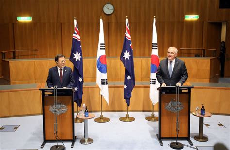 Korea Australia Adopt Joint Statement On South China Sea Global News
