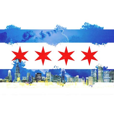 Chicago Flag Wallpaper 1000x1000 Download Hd Wallpaper Wallpapertip