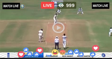 The master reckons that this match might end between lunch and tea. Live Cricket Match Today India vs England Live PTV Sports, Ten Sports, OPn Sports, We Green ...