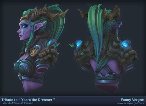 Fan Art World Of Warcraft Ysera Zbrushcentral