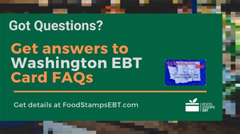 Unless you apply in person, the ebt card is usually mailed to you. Washington EBT Card 2020 Guide - Food Stamps EBT