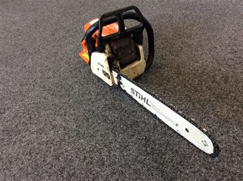 Stihl Ms250 Gas Powered Chainsaw Wood Cutter Tree Trimmer 18 Inch Bar And Chain Sold Outdoor