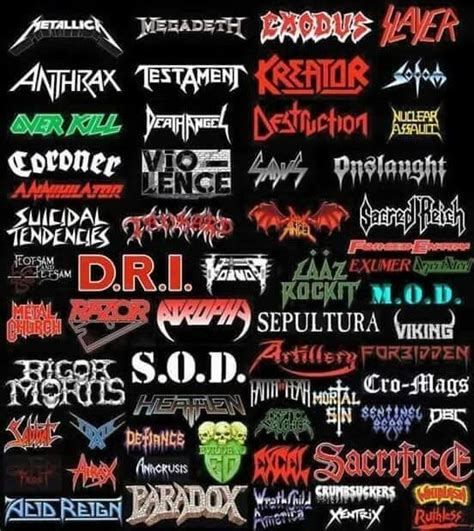 Thrash Metal The Top 13 Bands Of All Time
