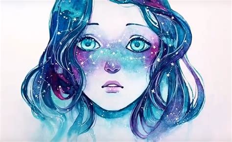 Images Of Beautiful Watercolor Anime Art
