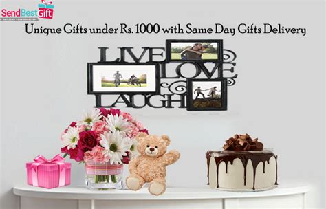 However, this gift idea only works with only hindu wedding but it's one of the unique gift ideas under 1000 rupees. Unique Gifts under Rs. 1000 with Same Day Gifts Delivery ...