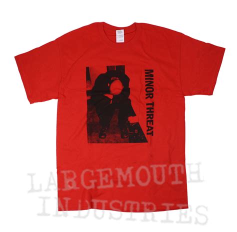 Minor Threat Seeing Red Lp Fugazi X Straight Edge X Punk T Shirt S M L Xl Ebay