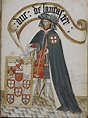 Portrait of Henry Duke of Lancaster a Knight Founder of the Order of ...