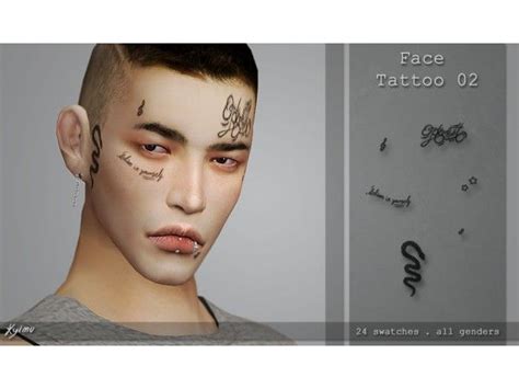 Sims 4 Cc Face Tattoos Bdamade