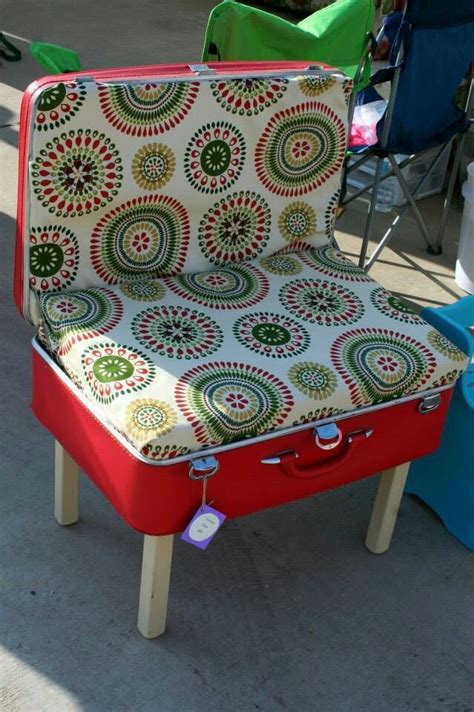 Suitcase Chair Love With Images Suitcase Chair Diy Home Decor