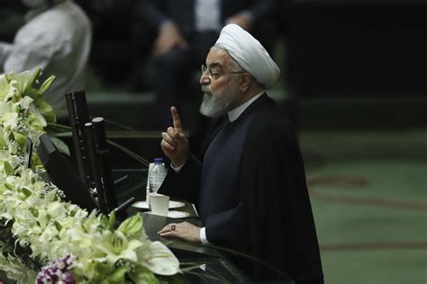 Irans Rouhani Urges Powers To Oppose Us Conspiracy To Extend Arms