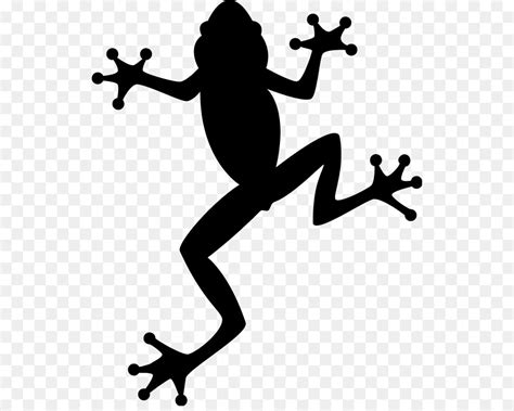 Frog Silhouette Clip Art Frog Silhouette Png Download 24001933