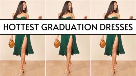 35 Insanely Cute College Graduation Dresses For 2023 Must