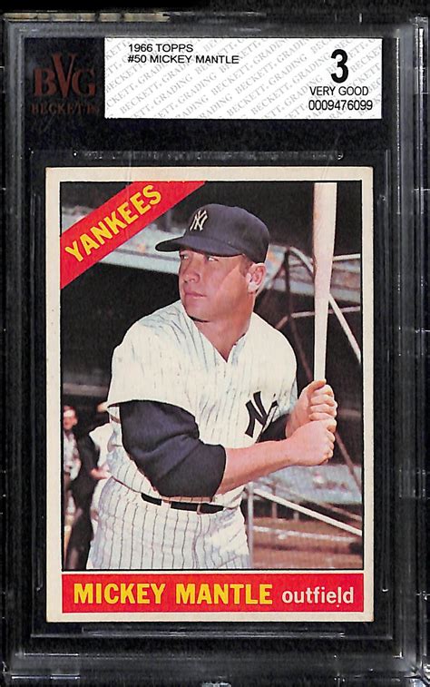 Maybe you would like to learn more about one of these? Lot Detail - Lot Of 2 1966 Topps Mickey Mantle Cards