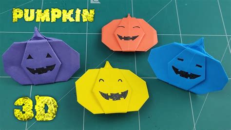 Diy Halloween Craft How To Make Halloween Pumpkin Paper Origami