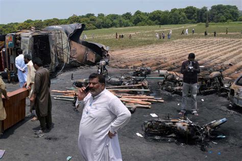 Death Toll Rises To 175 In Pakistan Oil Tanker Fire The