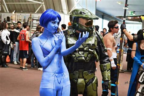Cortana And Master Chief Cosplay By Scarletwitch42 On Deviantart
