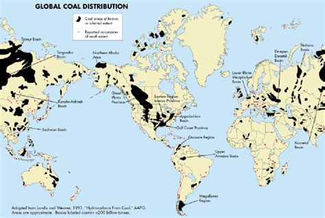 2 Global Coal Distribution Download Scientific Diagram