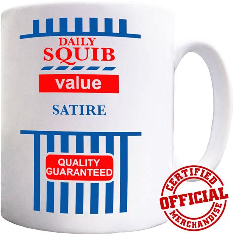 Official Daily Squib Value Ceramic Mug Redmolotov