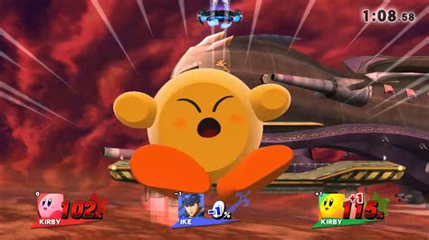 Super Smash Bros 4 Kirbys Epic Smash Kirby Vs Ike Vs Kirby Youtube