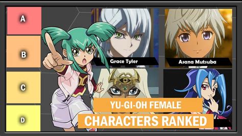 Ranking Yu Gi Oh Female Characters Youtube