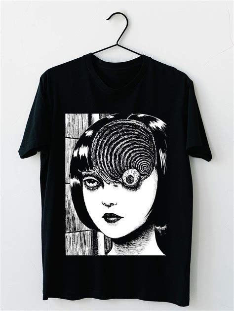 Junji Ito Uzumaki T Shirt For Unisex Zelitnovelty