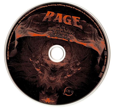 Rage The Soundchaser Archives 30th Anniversary 2014 2cd Dvd