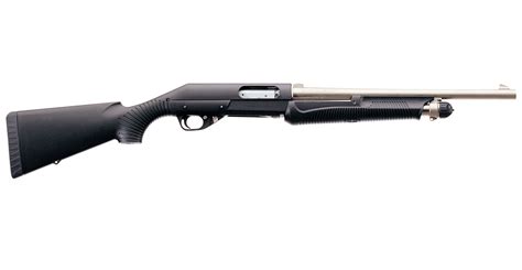 Benelli Nova Tactical 12 Gauge Pump Action Shotgun With Matte Nickel