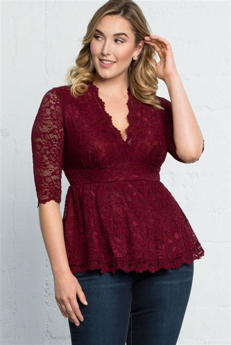 every closet needs a dressy top that can be paired with pants or a skirt our plus size linden