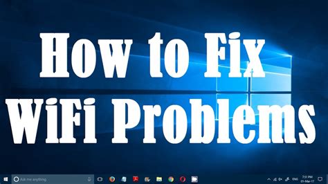 How To Fix Windows 10 WiFi Problems The All In One Solution I WiFi