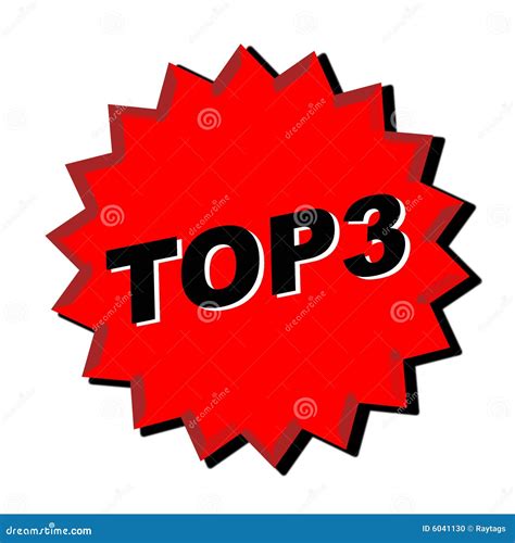 Top 3 Sign Stock Illustrations 746 Top 3 Sign Stock Illustrations
