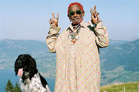 Lee 'scratch' perry, jamaican producer, songwriter, singer, and disc jockey who helped reshape reggae music. Reggae Icon Lee 'Scratch' Perry Models Gucci For ...