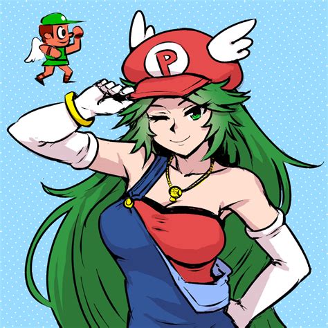 Mario Palutena Luigi And Pit Mario And 2 More Drawn By Akairiot