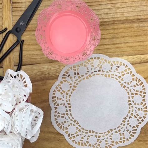 25 Beautiful Diy Fabric And Paper Doily Crafts