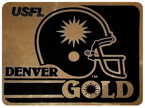 Denver Gold 1983 85 Card Rusfl