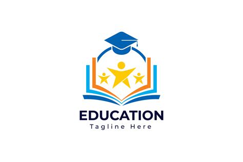 Education Logo Icon Design Graphic By Svg Moon · Creative Fabrica