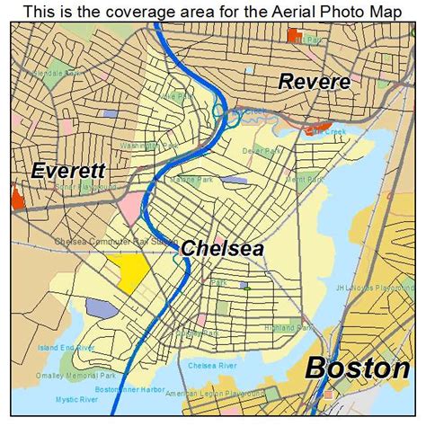 As of the 2010 census, chelsea had a population of 35,177. Aerial Photography Map of Chelsea, MA Massachusetts