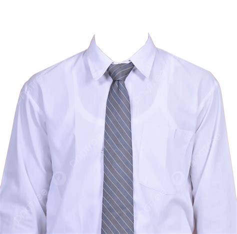 White Shirt And Tie Clipart