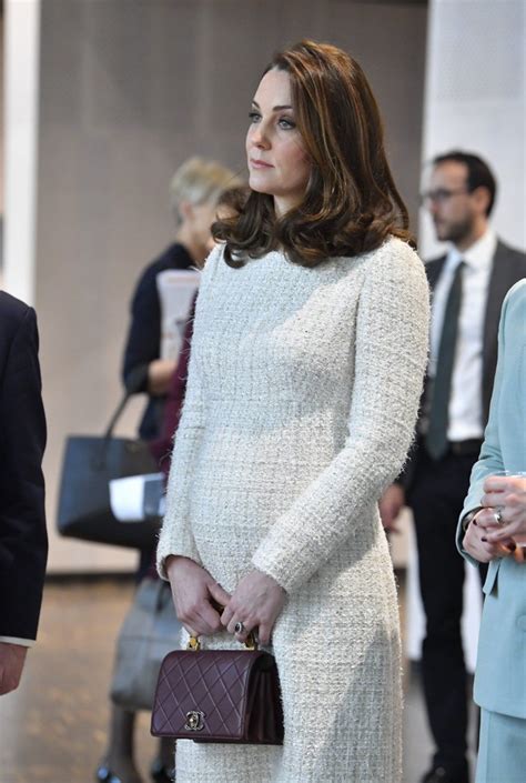 Kate Middleton Holds Baby Bump During Sweden Tour With Prince William