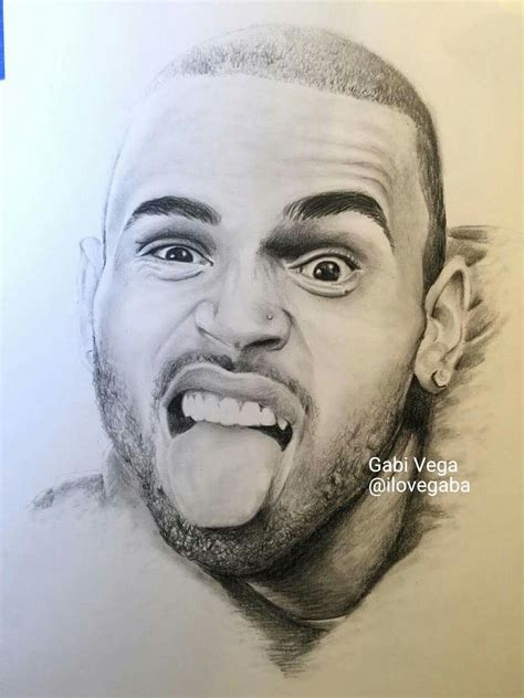 How To Draw Chris Brown Step By Step