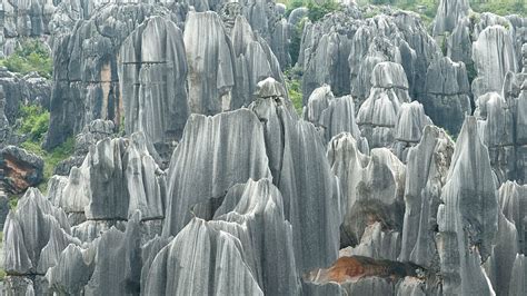Hd Wallpaper China Kunming Stone Forest Rock Nature Geology Day